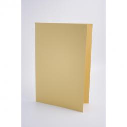 Guildhall Square Cut Folders Manilla Foolscap Yellow Pack of 100