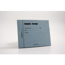 Guildhall Telephone Message Pad 100 Sheet Blue Pack of 5
