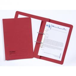 Guildhall Transfer Spring Files 38mm Foolscap Red Pack of 50