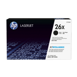 HP 26X High Yield Black LaserJet Toner Cartridge CF226X