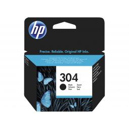 HP 304 Black Ink Cartridge (Standard Yield, 4ml, 120 Page Capacity) N9K06AE