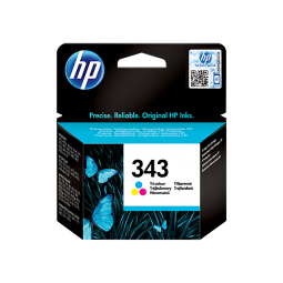 HP 343 Cyan/Magenta/Yellow Inkjet Cartridge C8766EE