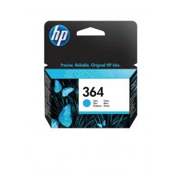 HP 364 Cyan Inkjet Cartridge (Standard Yield, 300 Page Capacity) CB318EE
