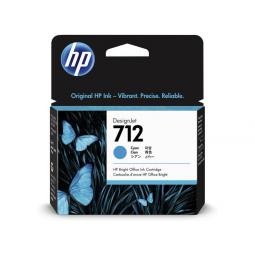HP 3ED67A 712 Cyan Ink Cartridge 29ml