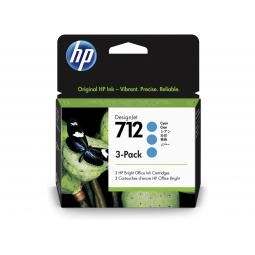 HP No 712 Cyan Standard Capacity Ink Cartridge  29 ml - 3ED77A