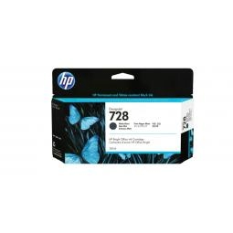 HP No 728 Matte Black Standard Capacity Ink Cartridge  130ml - 3WX25A