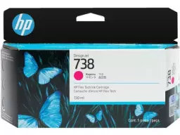 HP No 738 Magenta Standard Capacity Ink Cartridge 130ml 498N6A