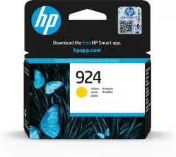 HP No 924 Yellow Standard Ink Cartridge 400 Pages - 4K0U5NE