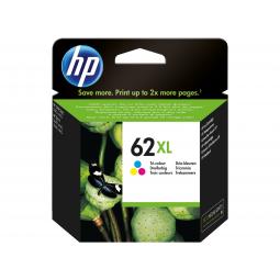 HP 62XL Cyan/Magenta/Yellow High Yield Ink Cartridge C2P07AE