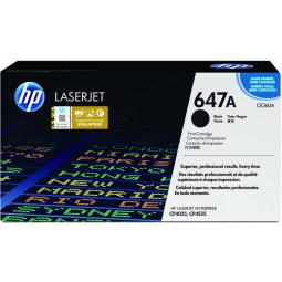 HP 647A Black LaserJet Toner Cartridge CE260A