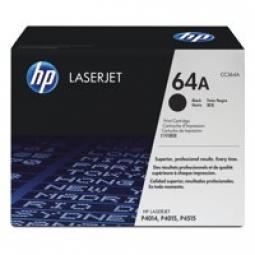 HP 64A Black Toner 10K pages for HP LaserJet- CC364A