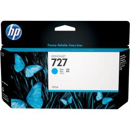 HP 727 Cyan Standard Capacity Ink Cartridge 130ml B3P19A