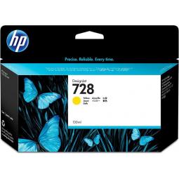 HP 728 Yellow Ink Cartridge 130ml F9J65A