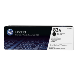 HP 83A Black Toner 1.5K pages Twinpack HP LaserJet Pro CF283AD