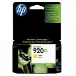 HP 920XL High Yield Yellow Ink Cartridge (Capacity:700 pages) CD974AE