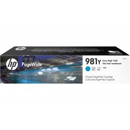 HP 981Y Extra High Yield PageWide Ink Cyan Cartridge L0R13A