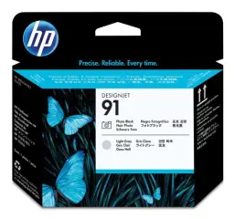 HP No 91 Printhead Photo Black and Light Grey - C9463A