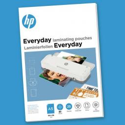 HP Everyday Laminating Pouches A5 80 micron Pack 25 9155