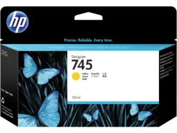 HP No 745 Yellow Ink Cartridge 130ml - F9J96A