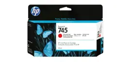 HP No 745 Chromatic Red Ink Cartridge 130ml - F9K00A