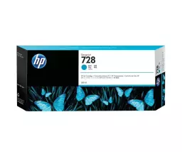 HP No 728 Cyan Standard Capacity Ink Cartridge 300ml - F9K17A