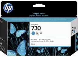 HP No 730 Cyan Ink Cartridge 130ml P2V62A