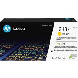 HP 213X Yellow High Toner Cartridge 6K Pages - W2132X
