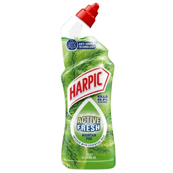 Harpic Active Fresh Toilet Cleaning Gel Mountain Pine 750 ml - 3296019