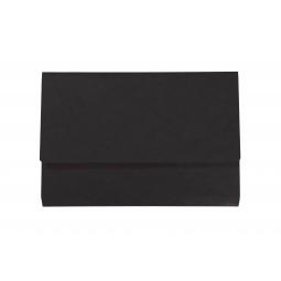 Iderama Foolscap Pocket Wallet - Black Pack of 10