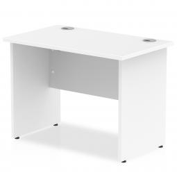 Impulse 1000x600mm Straight Desk White Top MI002245