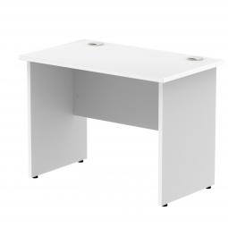 Impulse 1000x800mm Straight Desk White Top MI000392