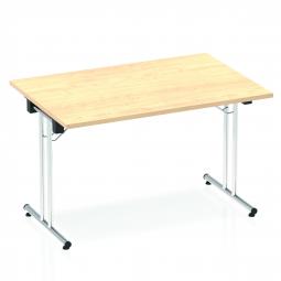 Dynamic Impulse 1200mm Folding Rectangular Table Maple Top I000717