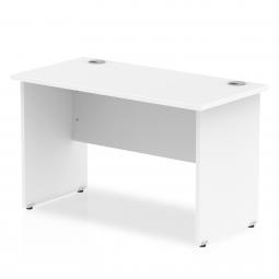 Impulse 1200x600mm Straight Desk White Top MI002246