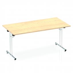 Dynamic Impulse 1600mm Folding Rectangular Table Maple Top I000718