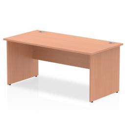 Impulse 1600x800mm Straight Desk Beech Top I000373