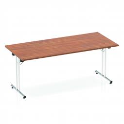 Dynamic Impulse 1800mm Folding Rectangular Table Walnut Top I000701