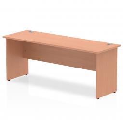 Impulse 1800x600mm Straight Desk Beech Top MI001732