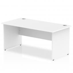 Impulse 1800x800mm Straight Desk White Top I000396