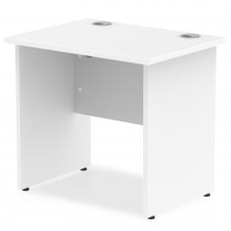 Impulse 800x600mm Straight Desk White Top MI002896