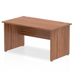 Impulse 1400x800mm Straight Desk Walnut Top I000416