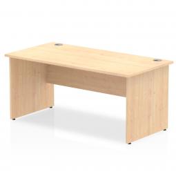 Impulse 1600x800mm Straight Desk Maple Top I000439