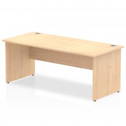 Impulse 1800x800mm Straight Desk Maple Top I000440