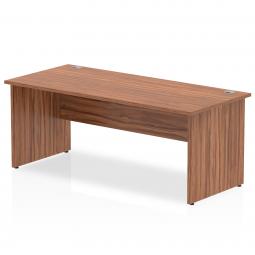 Impulse 1800x800mm Straight Desk Walnut Top I000418