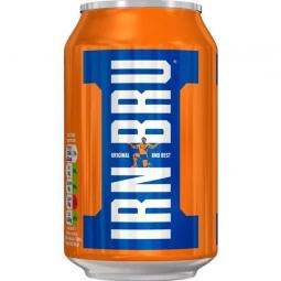 Irn Bru Drink Can 330ml Pack 24 402034OP