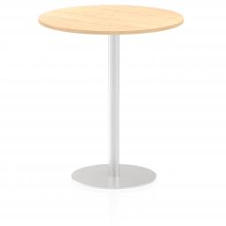 Dynamic Italia 1000mm Poseur Round Table Maple Top 1145mm High Leg ITL0151