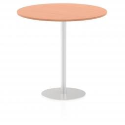 Dynamic Italia 1200mm Poseur Round Table Beech Top 1145mm High Leg ITL0166