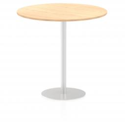 Dynamic Italia 1200mm Poseur Round Table Maple Top 1145mm High Leg ITL0169