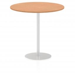 Dynamic Italia 1200mm Poseur Round Table Oak Top 1145mm High Leg ITL0170