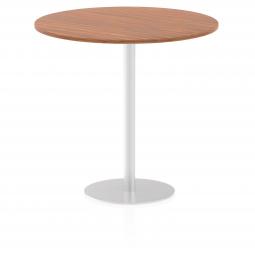 Dynamic Italia 1200mm Poseur Round Table Walnut Top 1145mm High Leg ITL0167