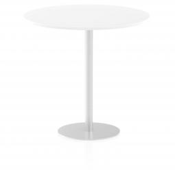 Dynamic Italia 1200mm Poseur Round Table White Top 1145mm High Leg ITL0168